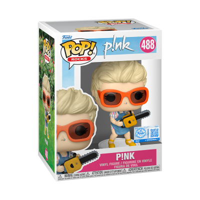 Funko POP! ROCKS: Pink with Chainsaw (So What) SPECIAL EDITION