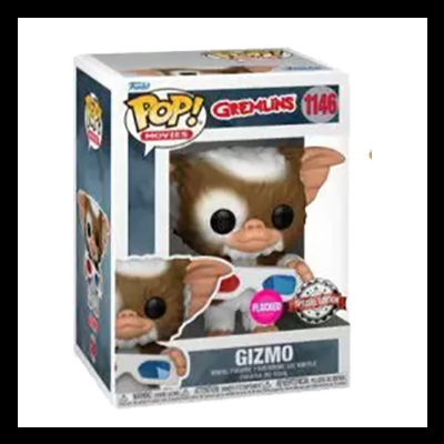 Funko Pop! Movies "Gremlins": Gizmo With 3D Glasses  (Flocked/Exclusive)