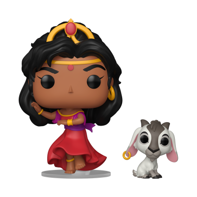 PRÉ-RESERVA - Funko POP! "The Hunchback of Notre Dame": Esmeralda & Djal #1735