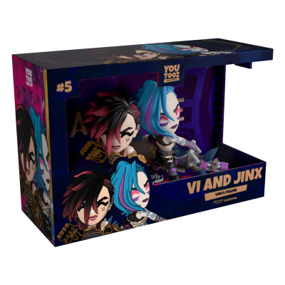 PRÉ-RESERVA - YOUTOOZ - "Arcane": 2-Pack Vi & Jinx