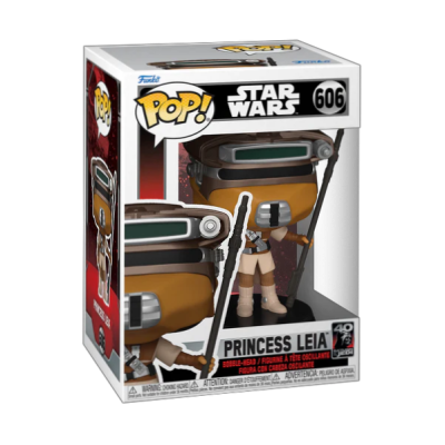 Funko POP! "Star Wars-Return Of The Jedi": Princess Leia (Boushh)