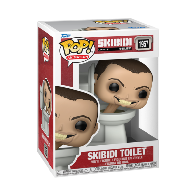 PRÉ-RESERVA - Funko Pop! ANIMATION "Skibidi Toilet": Skibidi Toilet PRÉ-RESERVA - Funko Pop! ANIMATION "Skibidi Toilet": Skibidi Toilet