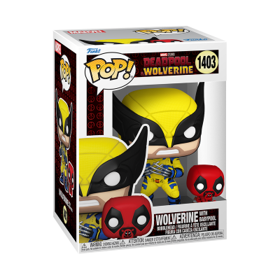 Funko POP! Marvel "Deadpool & Wolverine":  Wolverine with Babypool #1403