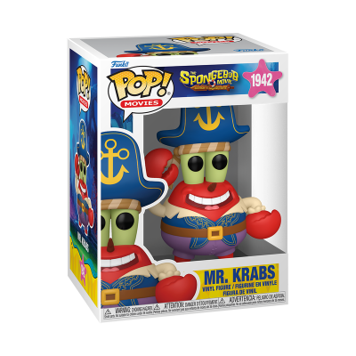 PRÉ-RESERVA - Funko POP! MOVIES "The SpongeBob Movie: Search for SquarePants": Mr. Krabs PRÉ-RESERVA - Funko POP! MOVIES "The SpongeBob Movie: Search for SquarePants": Mr. Krabs