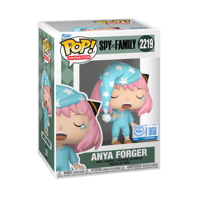 PRÉ-RESERVA - Funko Pop! ANIMATION "Spy x Family": Anya Forger (Pajamas) #2219 (SPECIAL EDITION)