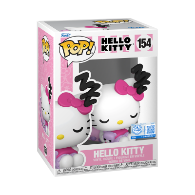 PRÉ-RESERVA - Funko Pop!  "Hello Kitty" : Hello Kitty (Sleeping) #154 (SPECIAL EDITION)