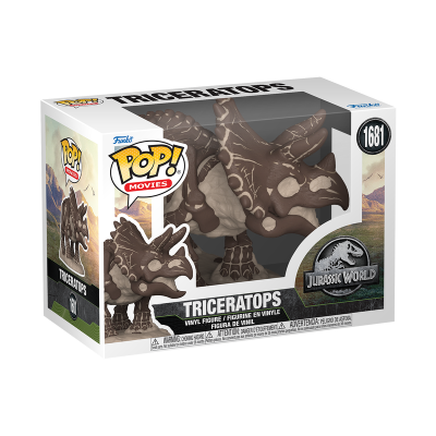 PRÉ-RESERVA - Funko POP! Movies "Jurassic World": Triceratops(Fossil) PRÉ-RESERVA - Funko POP! Movies "Jurassic World": Triceratops(Fossil)