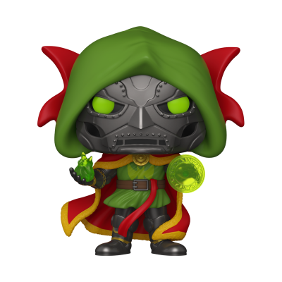 PRÉ-RESERVA - Funko POP! "Marvel": Sorcerer Supreme Doom #1631 (2026 FALL CONVENTION FUNKO EXCLUSIVE)