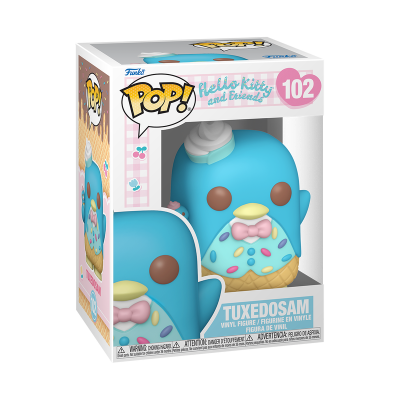 PRÉ-RESERVA - Funko Pop "Hello Kitty And Friends ": Tuxedo Sam With Ice Cream PRÉ-RESERVA - Funko Pop "Hello Kitty And Friends ": Tuxedo Sam With Ice Cream
