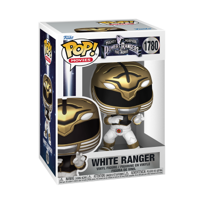PRÉ-RESERVA - Funko POP! MOVIES "Power Rangers": White Ranger