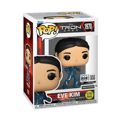 Funko Pop! "TRON: Ares": Eve Kim (Glow) with Pop! Protector #1970 (LIMITED EDITION - ROYALTY - 3500 PIECES)