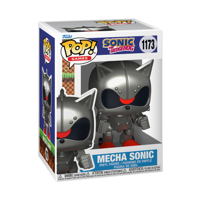PRÉ-RESERVA - Funko POP! GAMES "Sonic the Hedgehog": Mecha Sonic #1173