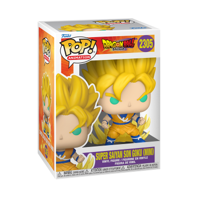 PRÉ-RESERVA - Funko POP! ANIMATION "Dragon Ball Daima": BUNDLE Super Saiyan Son Goku (Mini) #2305 + CHASE