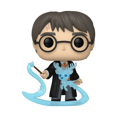 PRÉ-RESERVA - Funko POP!  "Harry Potter": Harry Potter with Patronus #205 (Special Edition)