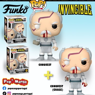 PRÉ-RESERVA - Funko POP! TELEVISON Invincible": BUNDLE Conquest #1913