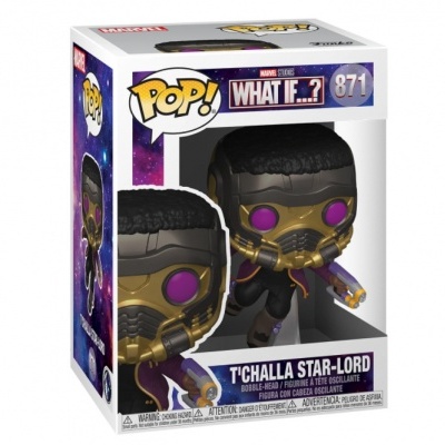Funko POP! Marvel "What If...?: T´Challa Star-Lord