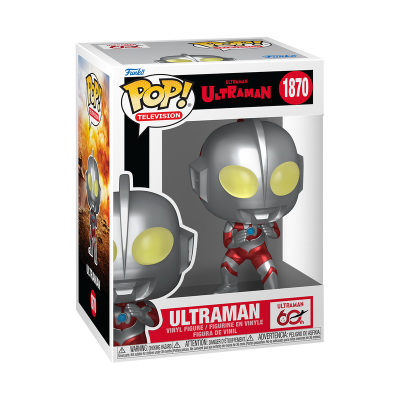 PRÉ-RESERVA - Funko POP! TELEVISON "Ultraman": Ultraman (Metallic)  #1870