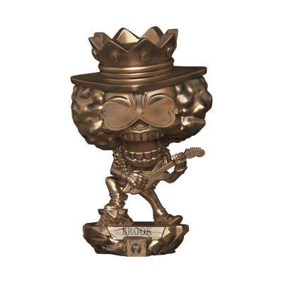 Funko POP! Plus Brook Statue (Bronze) with Pop! Protector #2215 (SPECIAL EDITION)
