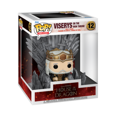 Funko POP Deluxe "House of the Dragon": Viserys on the Iron Throne