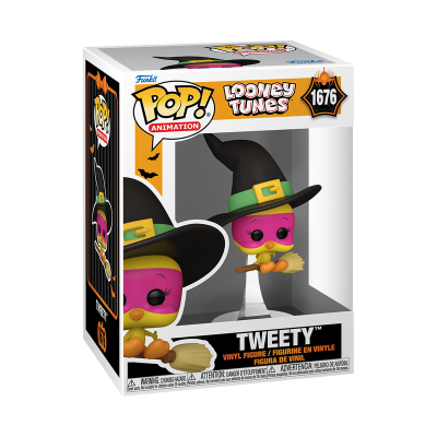 PRÉ-RESERVA - Funko Pop! "Looney Tunes" - Halloween:  Tweety (Witch)