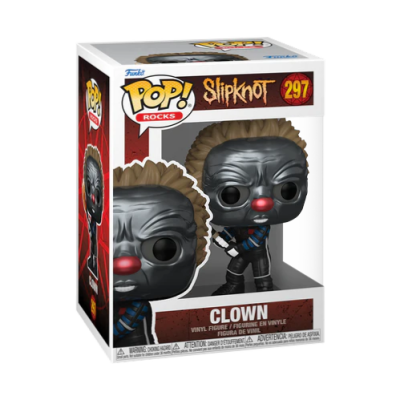 PRÉ-RESERVA - Funko Pop! Rocks "Slipknot": Clowm (Metallic)