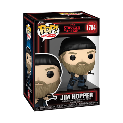 PRÉ-RESERVA - Funko Pop! TELEVISION "Stranger Things": Jim Hopper