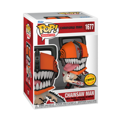 Funko POP! Animation "Chainsaw Man": Bundle Chainsaw Man #1677 + CHASE