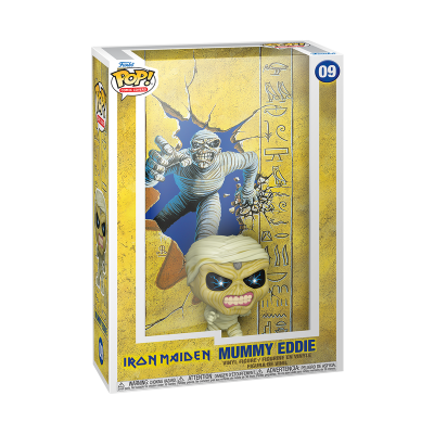 PRÉ-RESERVA - Funko Pop! Comic Cover "Iron Maiden": Mummy Eddie PRÉ-RESERVA - Funko Pop! Comic Cover "Iron Maiden": Mummy Eddie