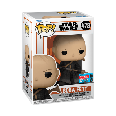 ESGOTADO Funko POP!  Star Wars: "The Mandalorian": Boba Fett (NYCC 2021 US Exclusive)