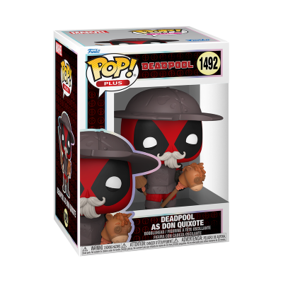 PRÉ-RESERVA - Funko POP! PLUS "Deadpool": Deadpool as Don Quixote PRÉ-RESERVA - Funko POP! PLUS "Deadpool": Deadpool as Don Quixote