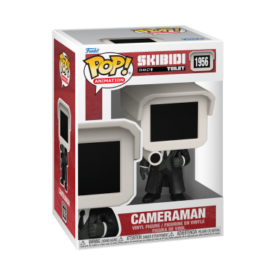PRÉ-RESERVA - Funko Pop! ANIMATION "Skibidi Toilet": Cameraman PRÉ-RESERVA - Funko Pop! ANIMATION "Skibidi Toilet": Cameraman