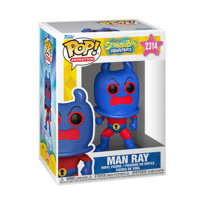 PRÉ-RESERVA - Funko POP! ANIMATION "SpongeBob SquarePants": Man Ray #2314