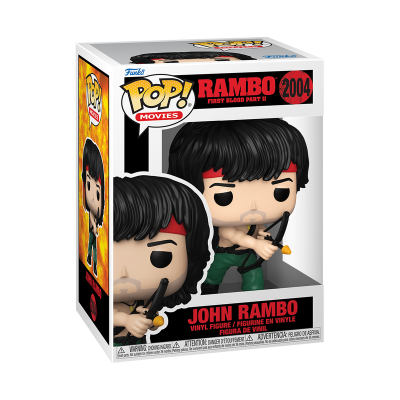 PRÉ-RESERVA - Funko Pop! MOVIES "Rambo: First Blood Part II ": John Rambo with Explosive Arrow