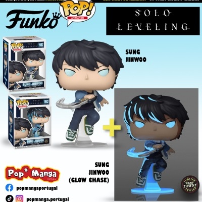 Funko POP! Animation "Solo Leveling": BUNDLE Sung Jinwoo + CHASE (GITD) Funko POP! Animation "Solo Leveling": BUNDLE Sung Jinwoo + CHASE (GITD)