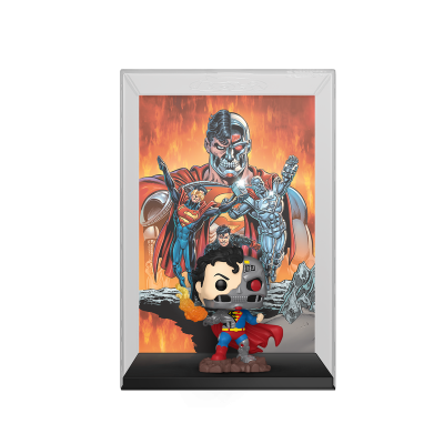 PRÉ-RESERVA - Funko POP! Comic Covers "DC": Reign of the Supermen - Cyborg Superman PRÉ-RESERVA - Funko POP! Comic Covers "DC": Reign of the Supermen - Cyborg Superman