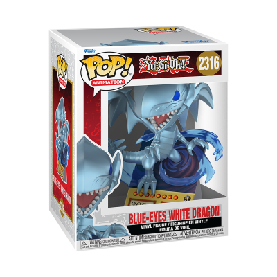 PRÉ-RESERVA - Funko POP!  PREMIUM *- ANIMATION "Yu-Gi-Oh!": Blue-Eyes White Dragon #2316