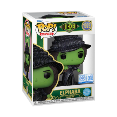 Funko POP! MOVIES "Wicked: For Good": Elphaba (Glitter) #1925 (SPECIAL EDITION)
