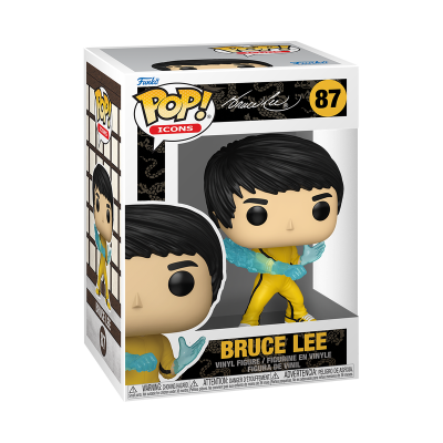 PRÉ-RESERVA - Funko POP! Icons: Bruce Lee