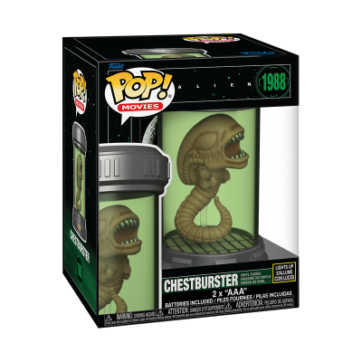 PRÉ-RESERVA - Funko Pop! PREMIUM Light Up "Alien": Chestburster #1988