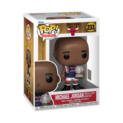 PRÉ-RESERVA - Funko POP! BASKETBALL "NBA’s Chicago Bulls": Michael Jordan 1998 All-Star Game MVP #233
