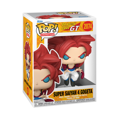 Funko POP! ANIMATION "Dragon Ball GT": BUNDLE Super Saiyan 4 Gogeta #2074 + CHASE GITD