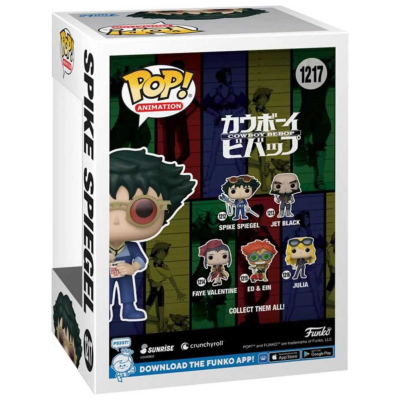 Funko POP! "Cowboy Bebop": Spike Spiegel with Noodles #1217 (Exclusive)