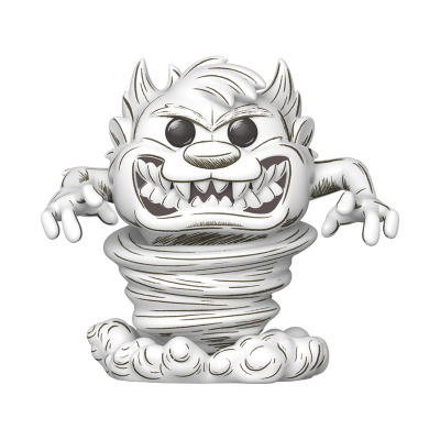 PRÉ-RESERVA - Funko POP! ANIMATION "Looney Tunes": Tasmanian Devil (Sketched Deco) #2014