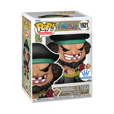Funko Pop!  ANIMATION "One Piece": Marshall D. Teach with Pop! Protector (FUNKO EXCLUSIVE)
