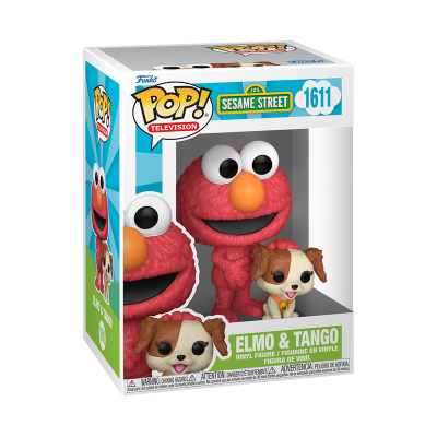 PRÉ-RESERVA - Funko POP! Television "123 Sesame Street": Elmo & Tango PRÉ-RESERVA - Funko POP! Television "123 Sesame Street": Elmo & Tango