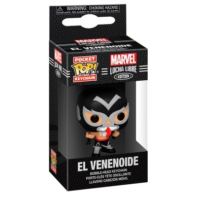 Porta-Chaves Funko POP! Marvel Lucha Libre: El Venenoide