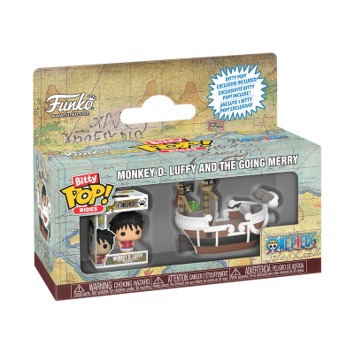 Bitty POP! RIDES "One Piece": Monkey D. Luffy and the Going Merry