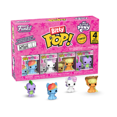 PRÉ-RESERVA - Bitty POP! "My Little Pony" 4 Pack: Rainbow Dash