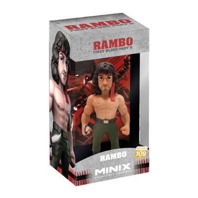 PRÉ-RESERVA - Figura Minix MOVIES: Rambo (With Knife) PRÉ-RESERVA - Figura Minix MOVIES: Rambo (With Knife)