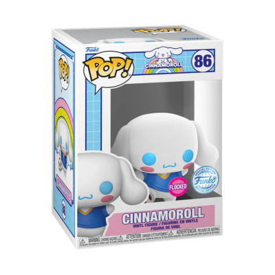 Funko POP! "Cinnamoroll": Cinnamoroll with Soccer Ball (Flocked) #86 (SPECIAL EDITION)